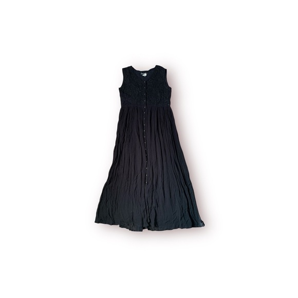All that jazz whismygoth sleeveless button down midi dress - Picture 1 of 8